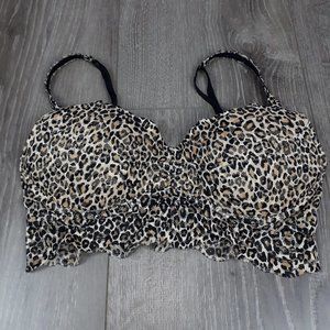 🛍3/$12 VS PINK Lace Animal Print Bralette